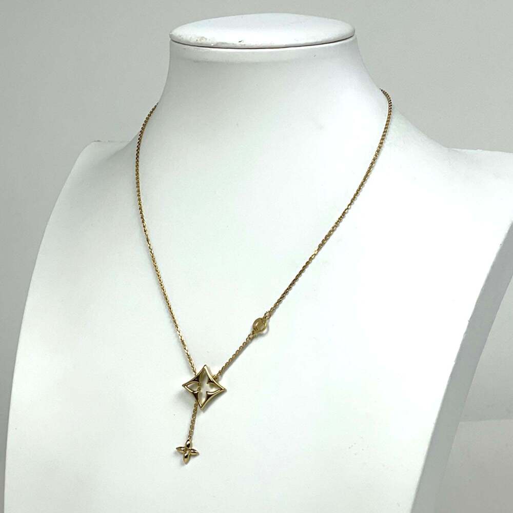 LOUIS VUITTON Gold Necklace - Picture 4 of 4
